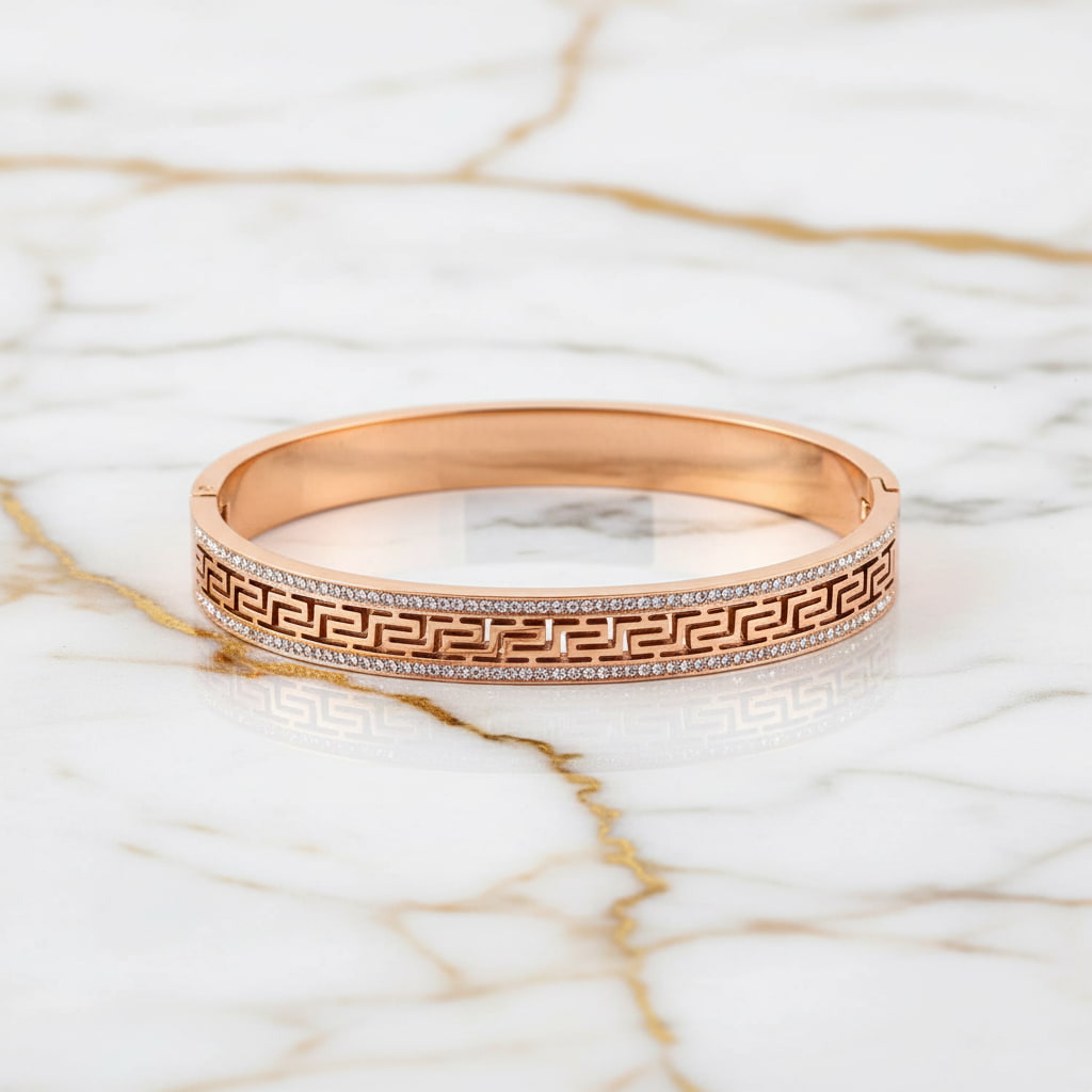 Armband mit Glanzdetails in Roségold CrystalScents