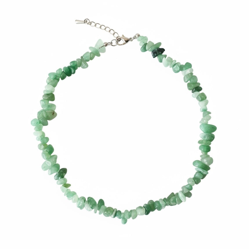Aventurin Splitterhalskette – Ruhe & Lebensfreude CrystalScents