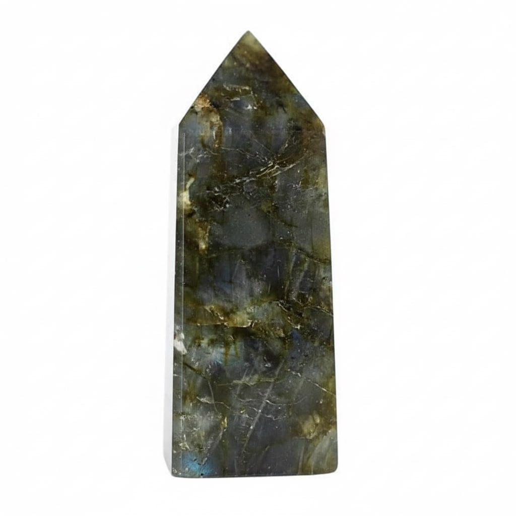 Labradorit Obelisk – Intuition & innere Klarheit CrystalScents