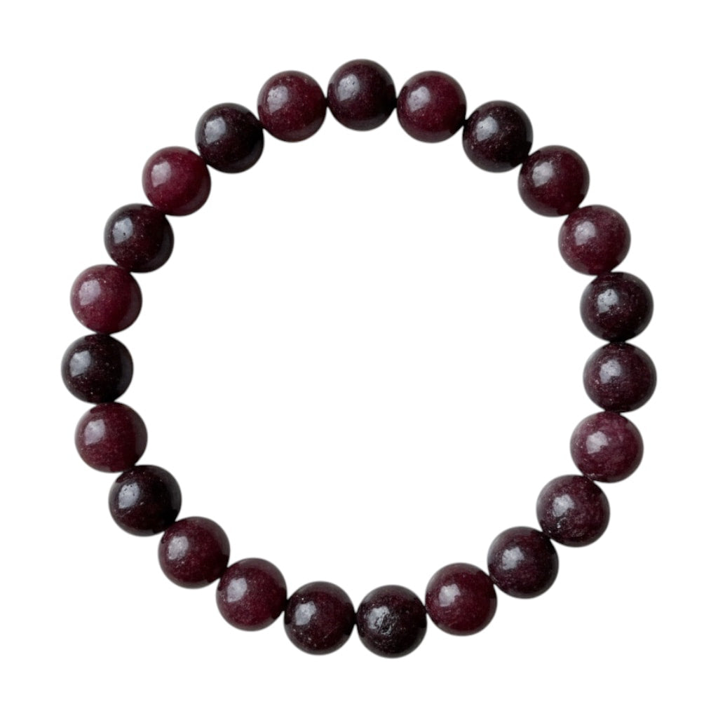 Granat Kugelarmband – Kraft & innere Stärke CrystalScents