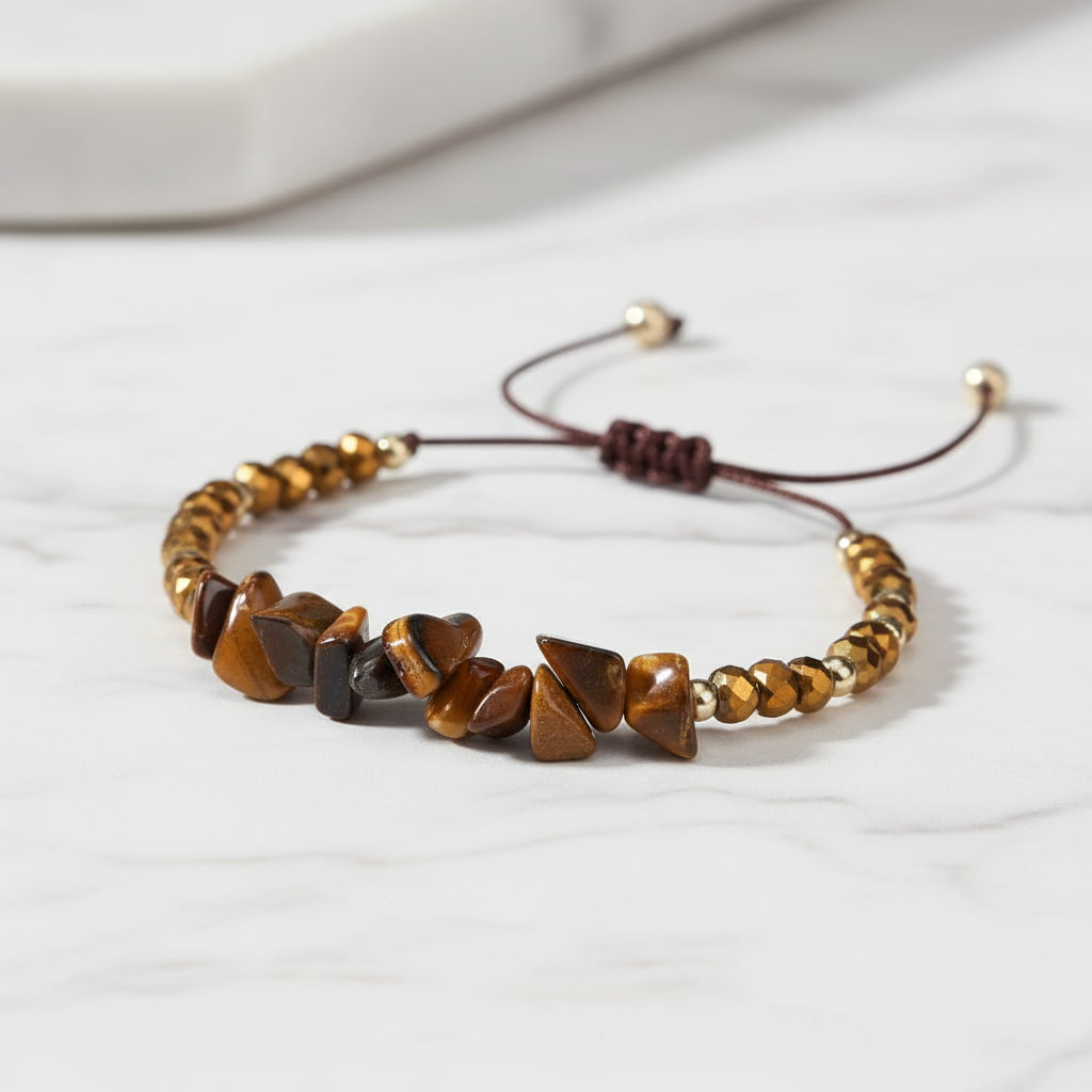 Tigerauge Schutzarmband – Vertrauen & Stärke CrystalScents