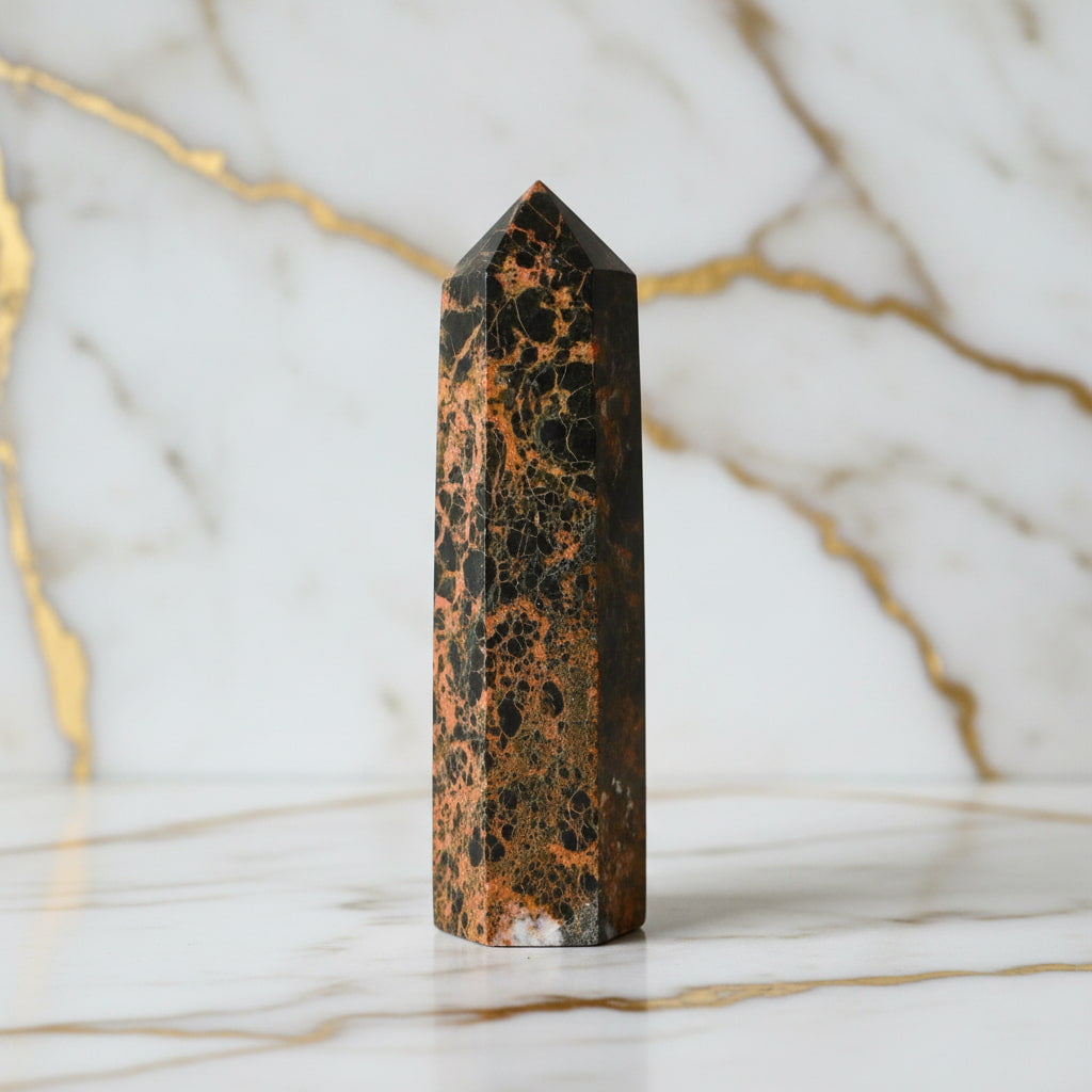 Jaspis Obelisk – Erdung & Schutz CrystalScents