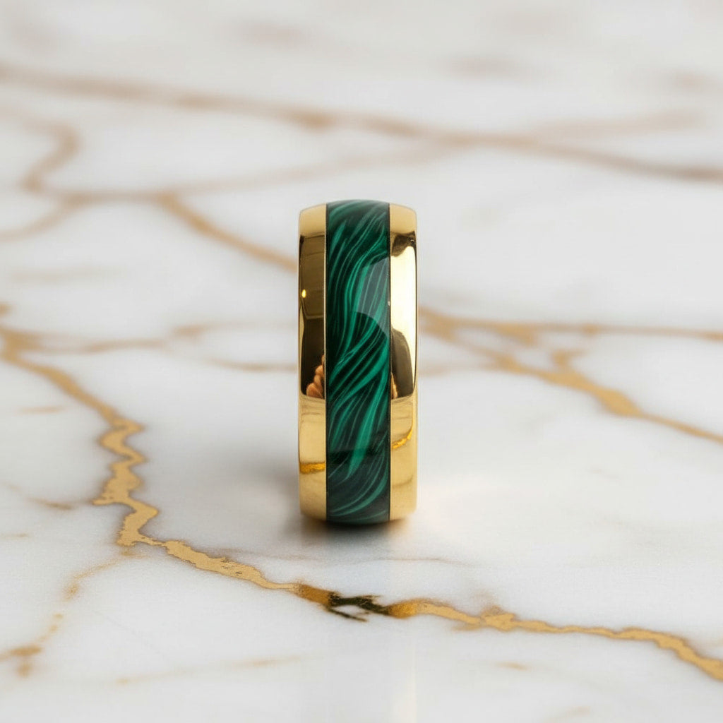Ring mit Grün-Design – für ausdrucksstarke Akzente CrystalScents