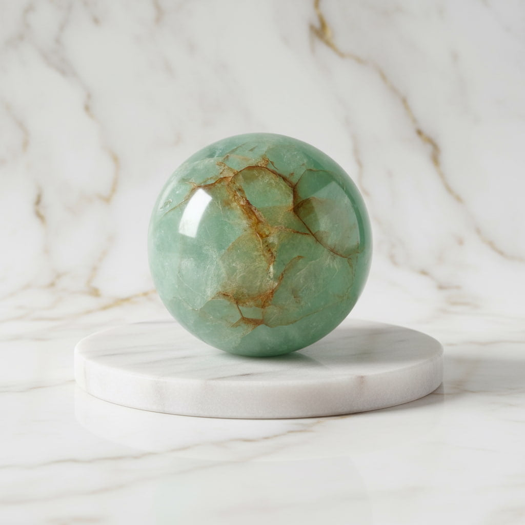 Fluorit Kugel – Leuchtendes Highlight CrystalScents