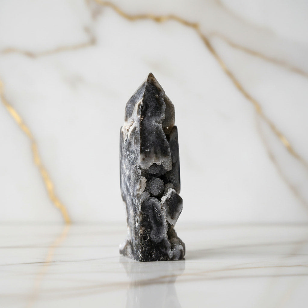 Sphalerit Obelisk – Zentrierung & Balance CrystalScents