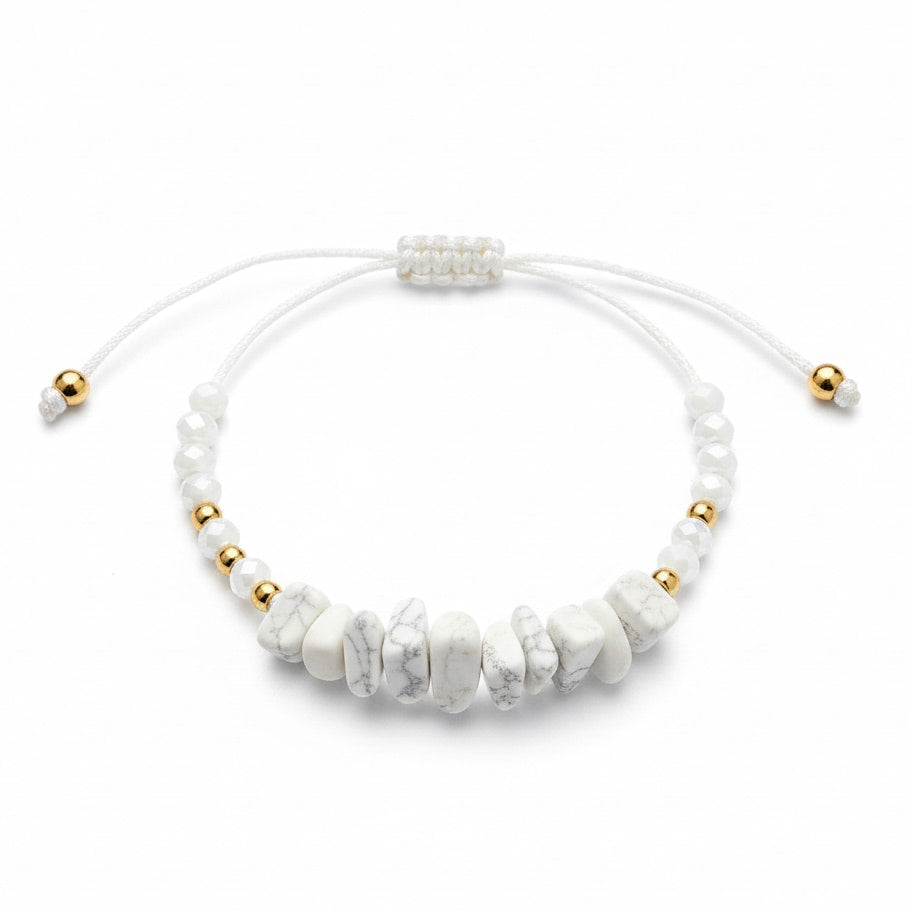Howlit Schutzarmband – Innere Ruhe & Ausgeglichenheit CrystalScents