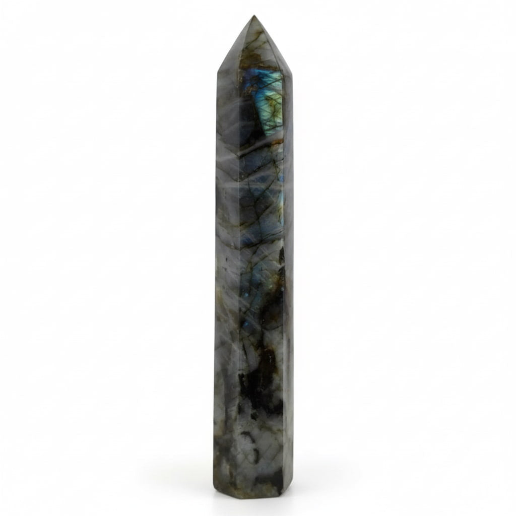 Labradorit Obelisk – Inspiration & Selbstvertrauen CrystalScents