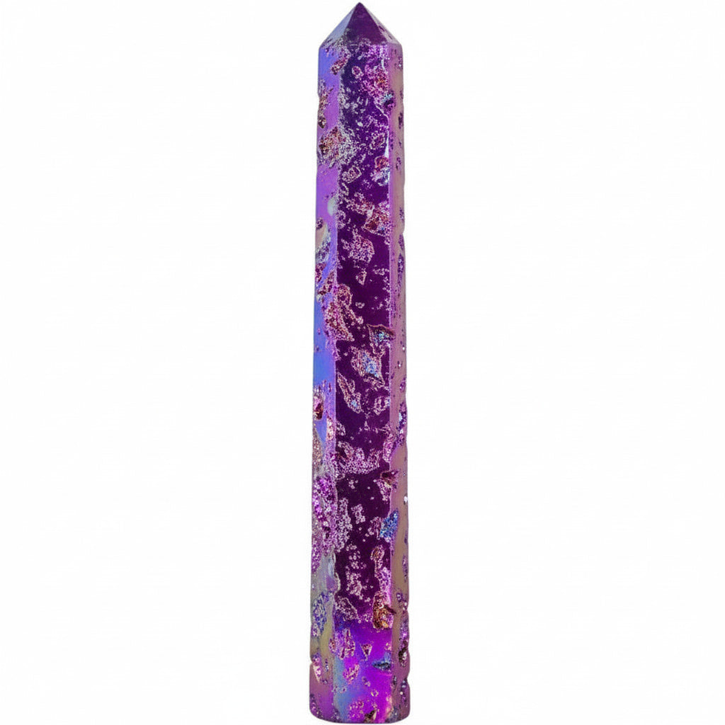 Sphalerit Obelisk - Violette Aura CrystalScents
