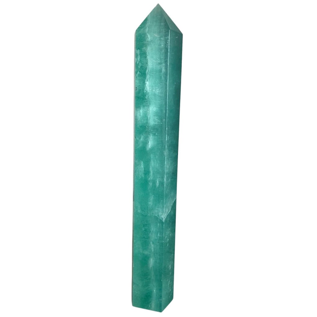 Fluorit Obelisk – Strahlendes Statement CrystalScents
