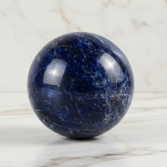 Große Sodalit Kugel – Intuition & innere Ruhe CrystalScents