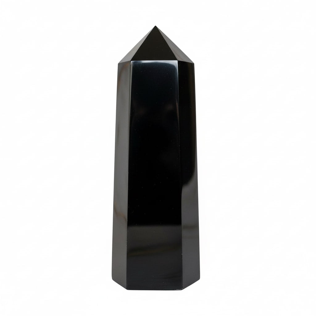 Großer Obsidian Obelisk – Schutzstein für mehr Klarheit CrystalScents