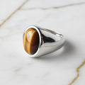 Tigerauge Ring - Schutz & Gelassenheit CrystalScents