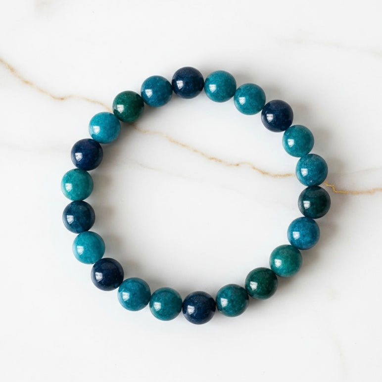 Apatit Kugelarmband – Positive Energie & Harmonie CrystalScents