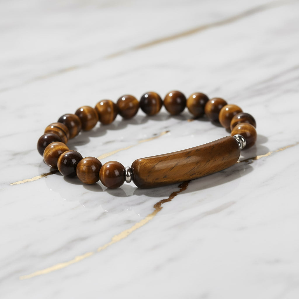 Tigerauge Armband - Fokus, Energie & Vitalität CrystalScents