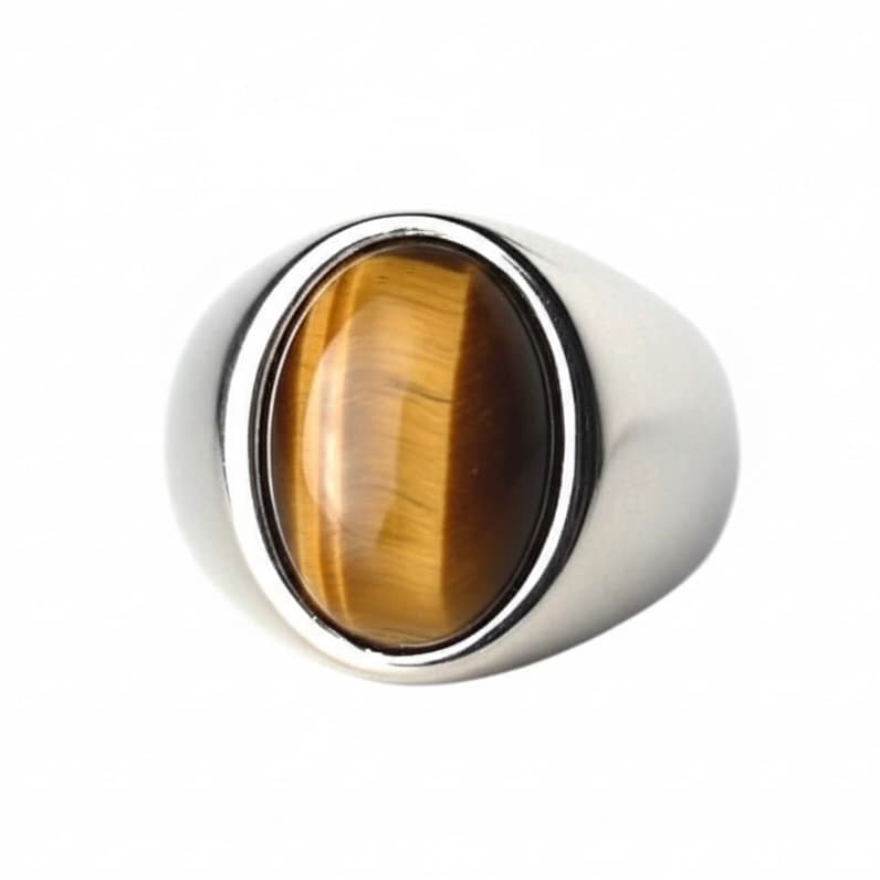 Tigerauge Ring - Schutz & Gelassenheit CrystalScents