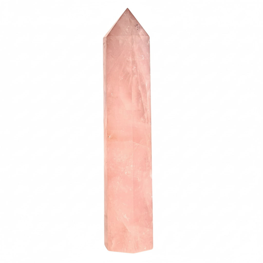 Rosenquarz Obelisk – Harmonisches Highlight CrystalScents