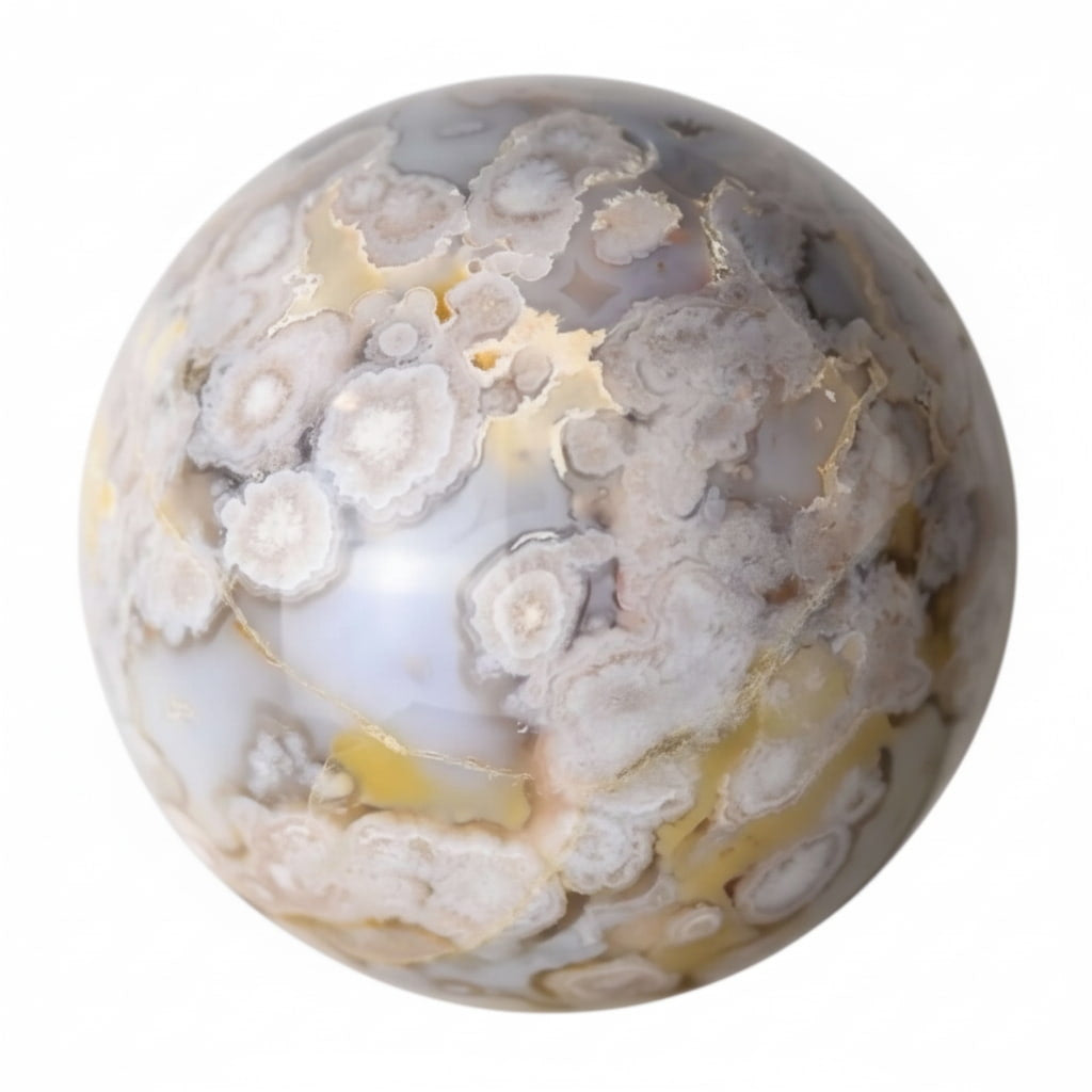 Kirschblüten Achat Kugel – Frühlingszauber CrystalScents