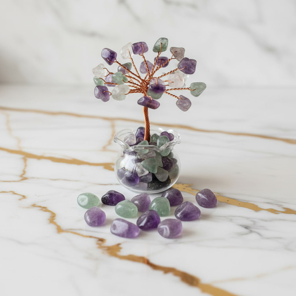 Mini Fluorit Baum - Bunte Kleinigkeit CrystalScents
