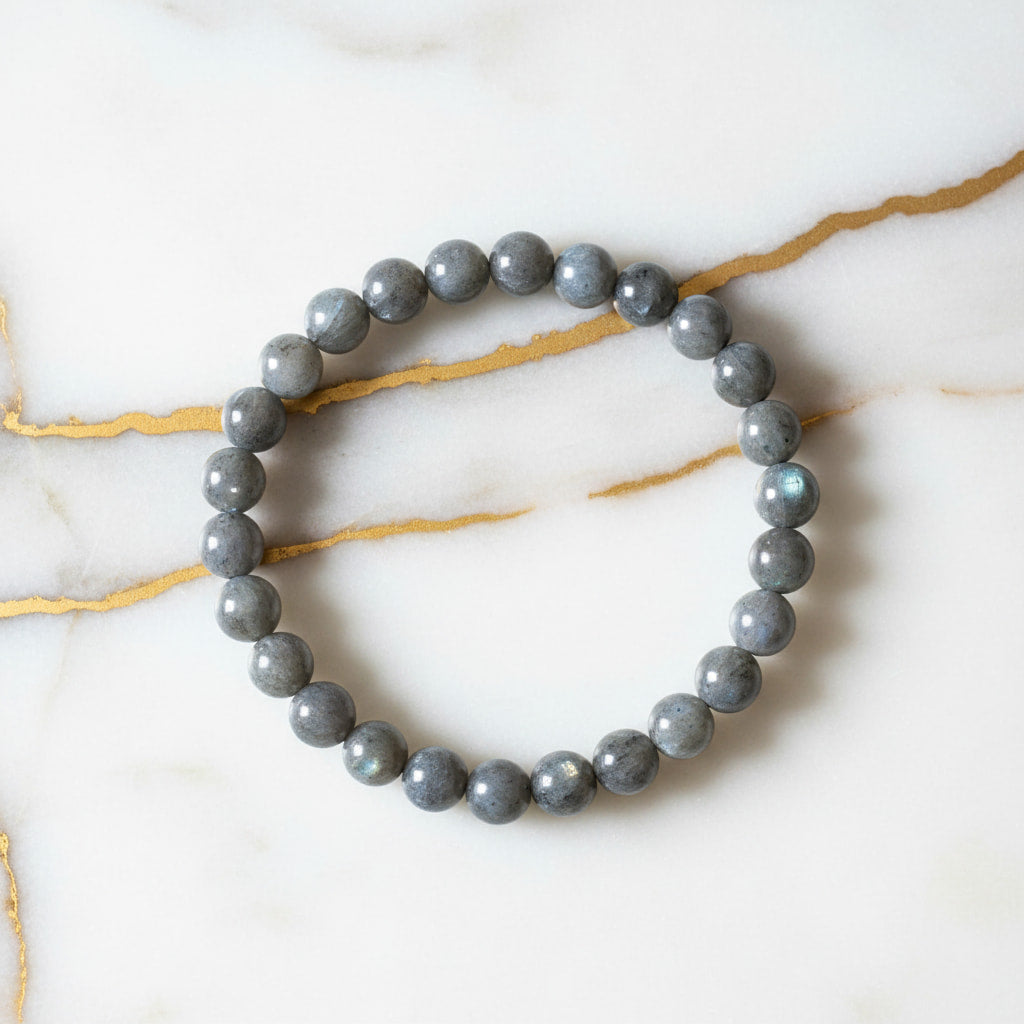 Labradorit Kugelarmband – Intuition & innere Stärke CrystalScents