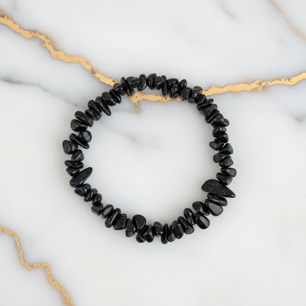 Obsidian Splitterarmband – Schutz & Balance CrystalScents