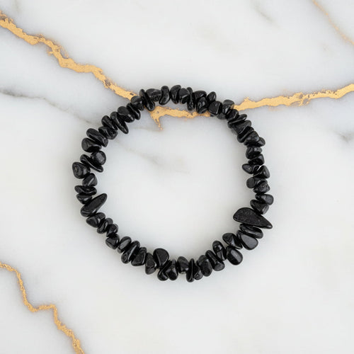 Obsidian Splitterarmband – Schutz & Balance CrystalScents