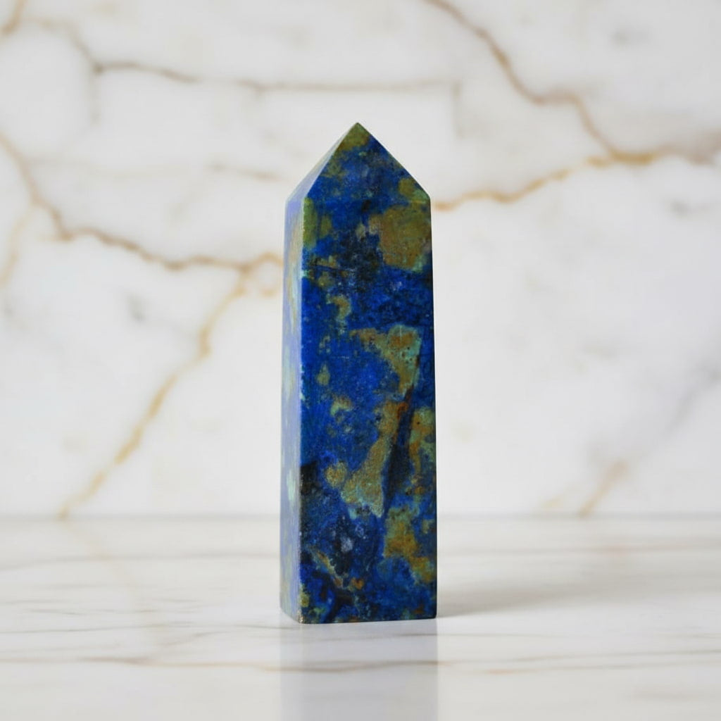 Phönix Lapislazuli Obelisk – Ausstrahlung & Balance CrystalScents