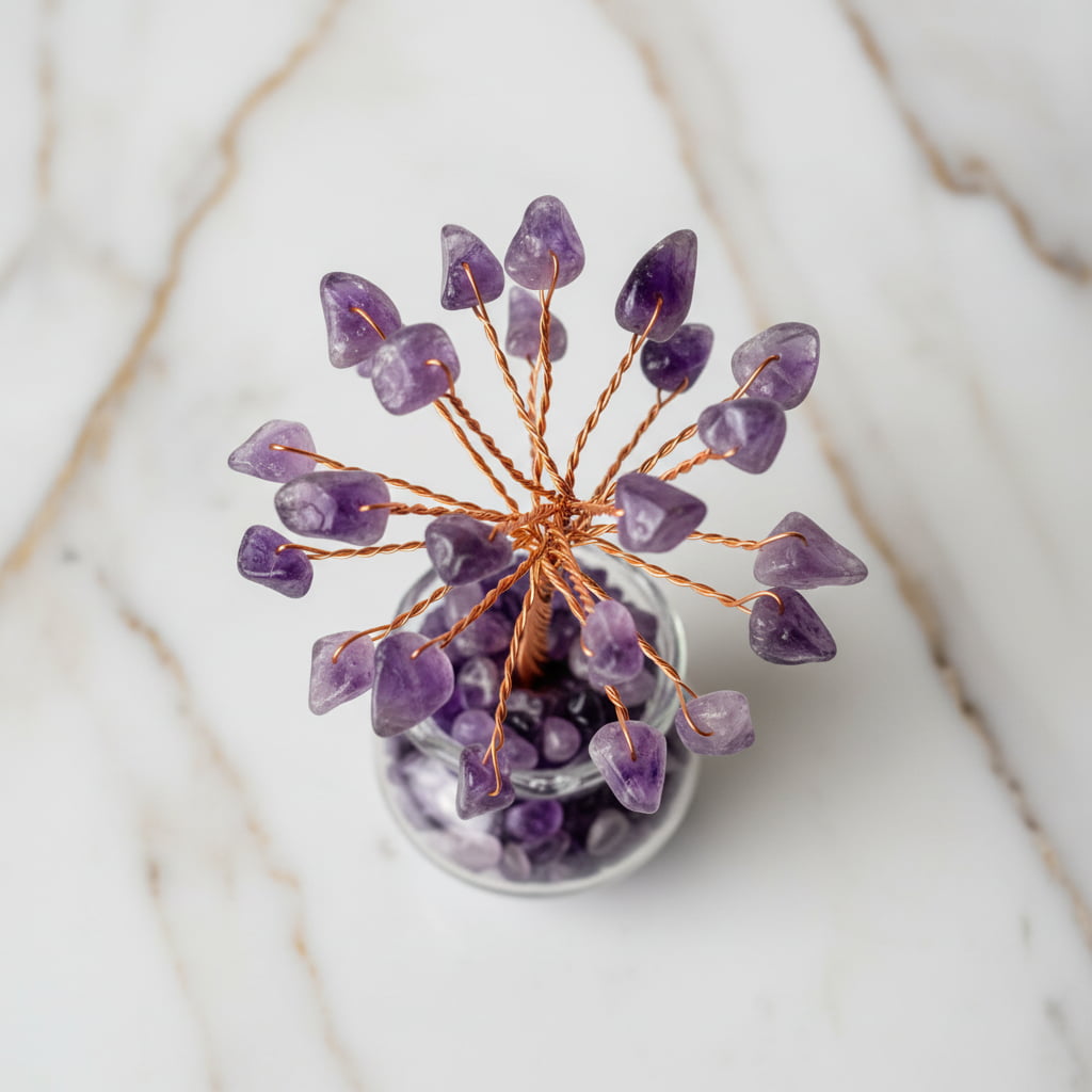 Mini Amethyst Baum – Harmonie & Balance CrystalScents