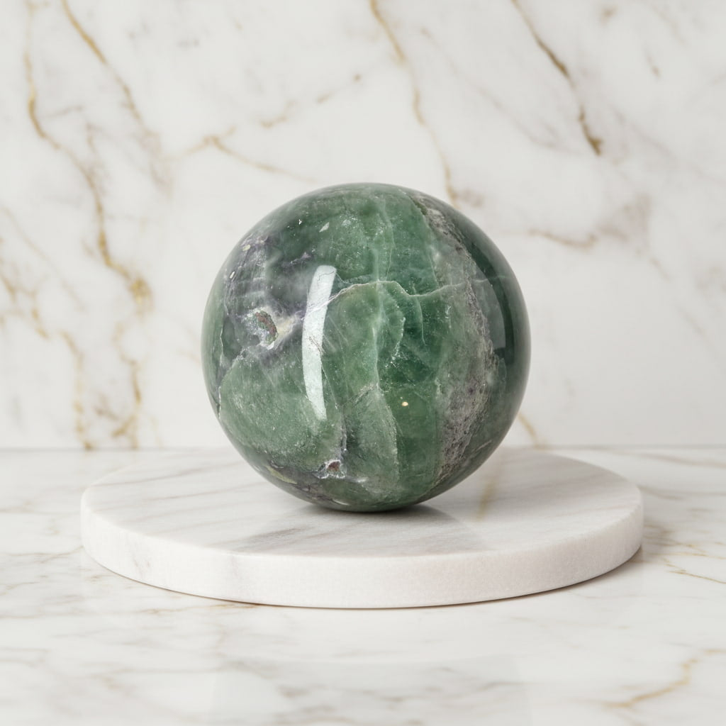 Fluorit Kugel – Freiheit & Natur CrystalScents