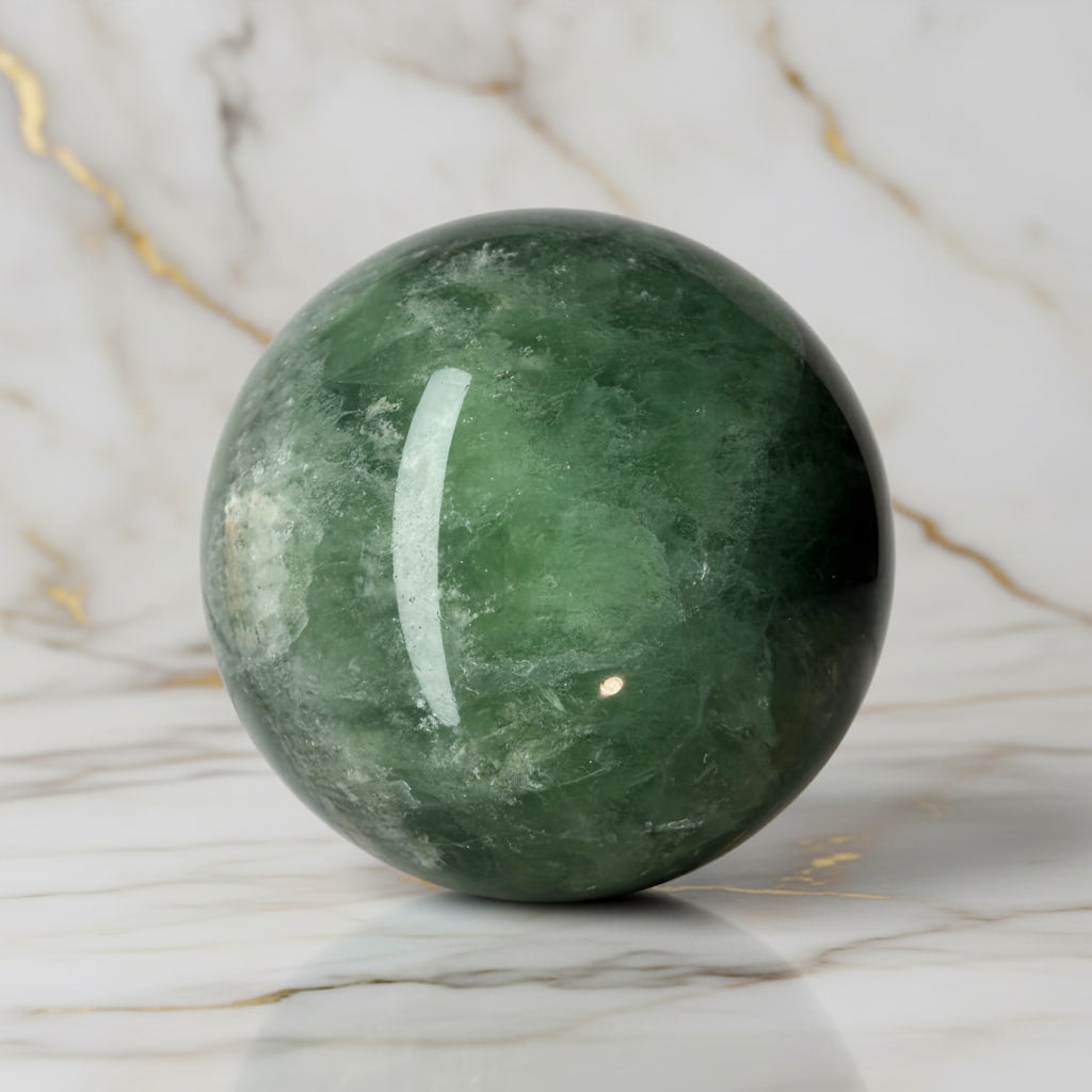 Fluorit Kugel – Balance & Erdung CrystalScents