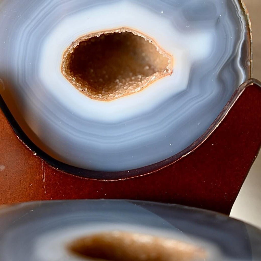 Achat Truhe auf dekorativem Podest CrystalScents