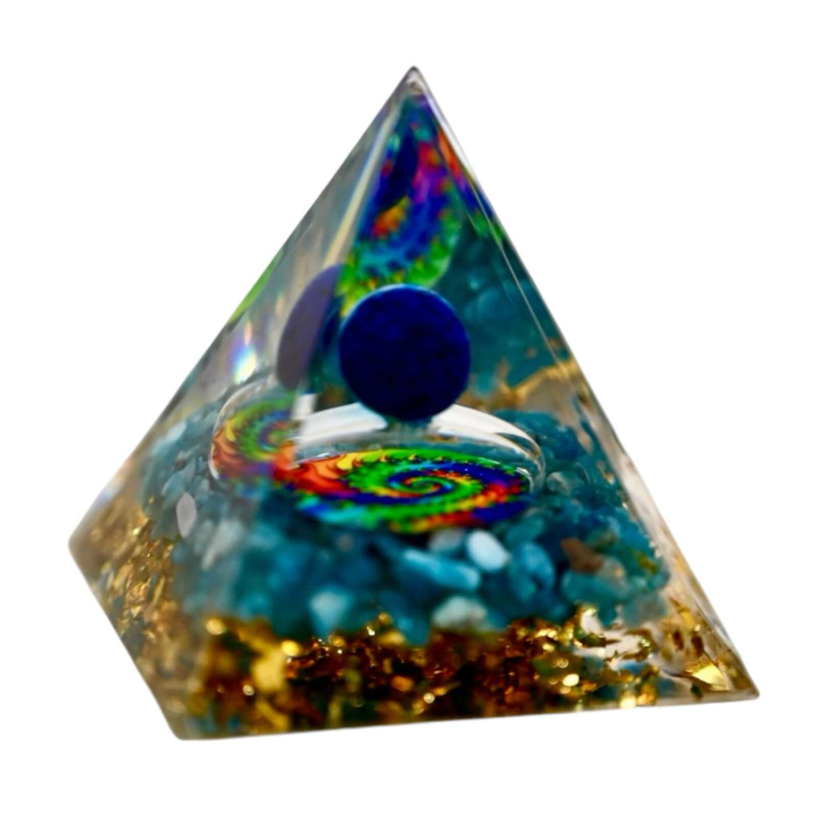 Apatit Orgonit Pyramide – Balance & Geist CrystalScents