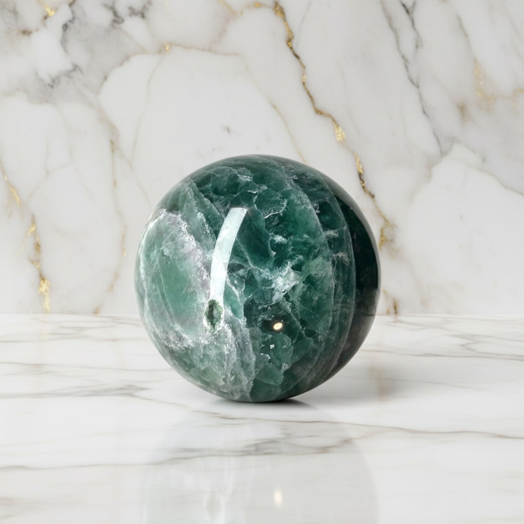 Fluorit Kugel – Intensives Naturjuwel CrystalScents