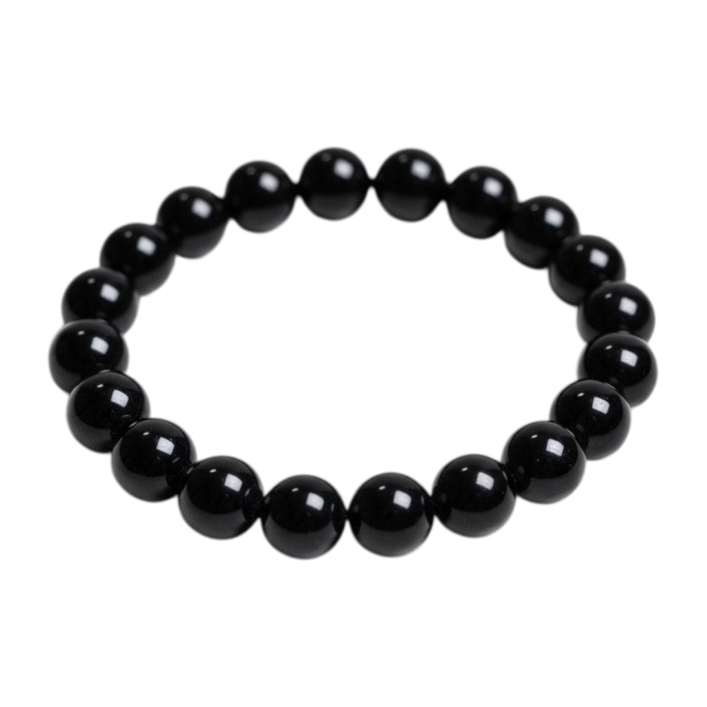 Obsidian Kugelarmband – Tiefschwarzer Glanz CrystalScents