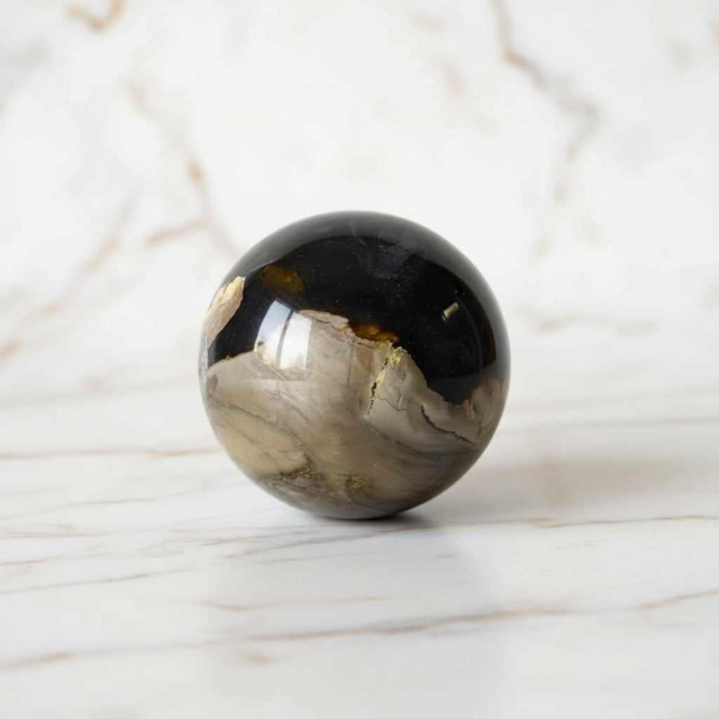 Achat Kugel – Leuchtendes Wohnhighlight CrystalScents