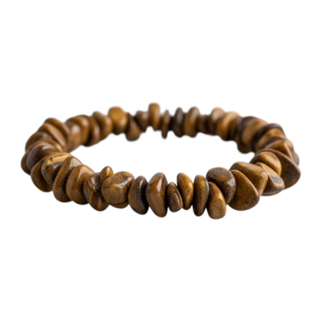 Tigerauge Splitterarmband - Erdung & Kraft CrystalScents