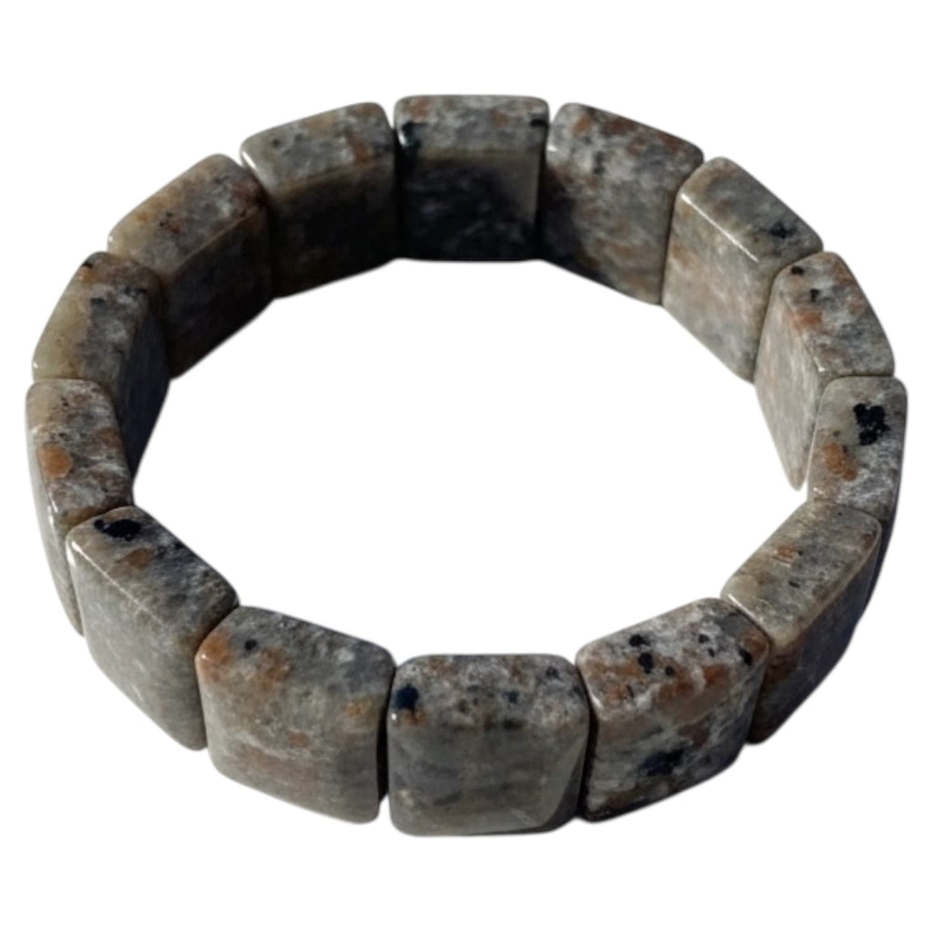 Flammenstein Yooperlite Armband - Fokus & Wirkung CrystalScents
