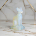 Opalit Katzenfigur - Schimmer & Schönheit CrystalScents