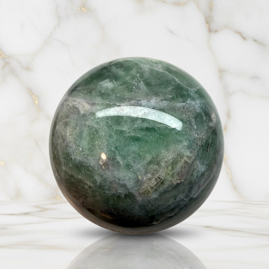 Fluorit Kugel – Freiheit & Einklang CrystalScents