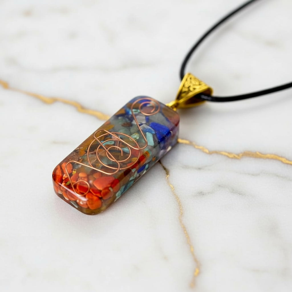 Orgonit Halskette – Voller positiver Energie CrystalScents