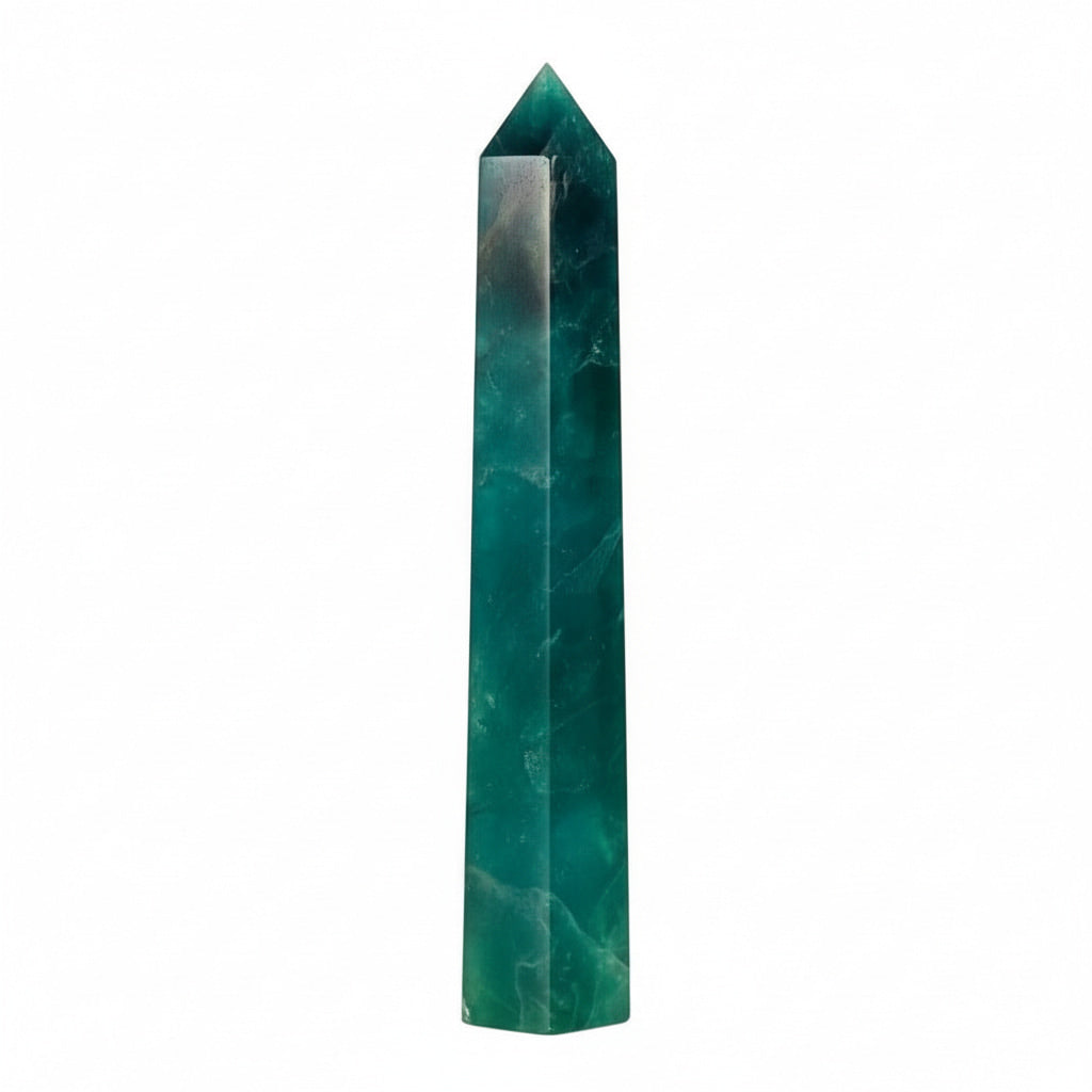 Fluorit Obelisk – Vertrauen & Erden CrystalScents