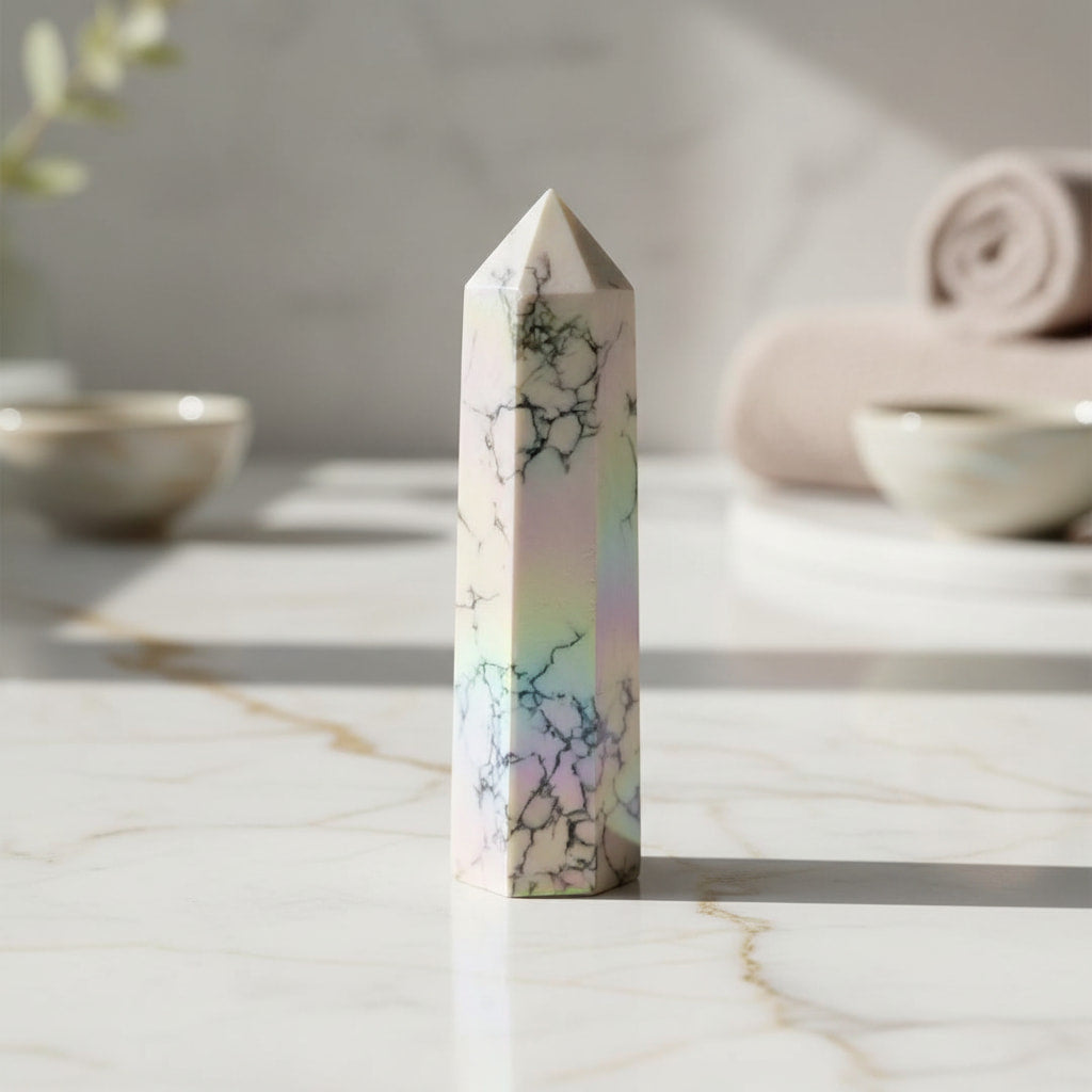 Howlit Aura Obelisk - Schimmernde Leichtigkeit CrystalScents