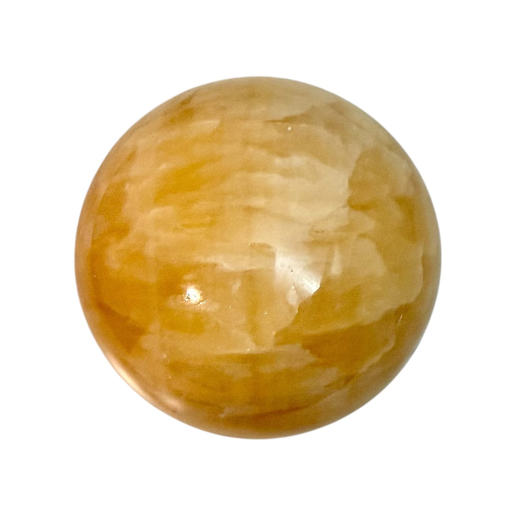 Calcit Kugel - Erdung & Wärme CrystalScents