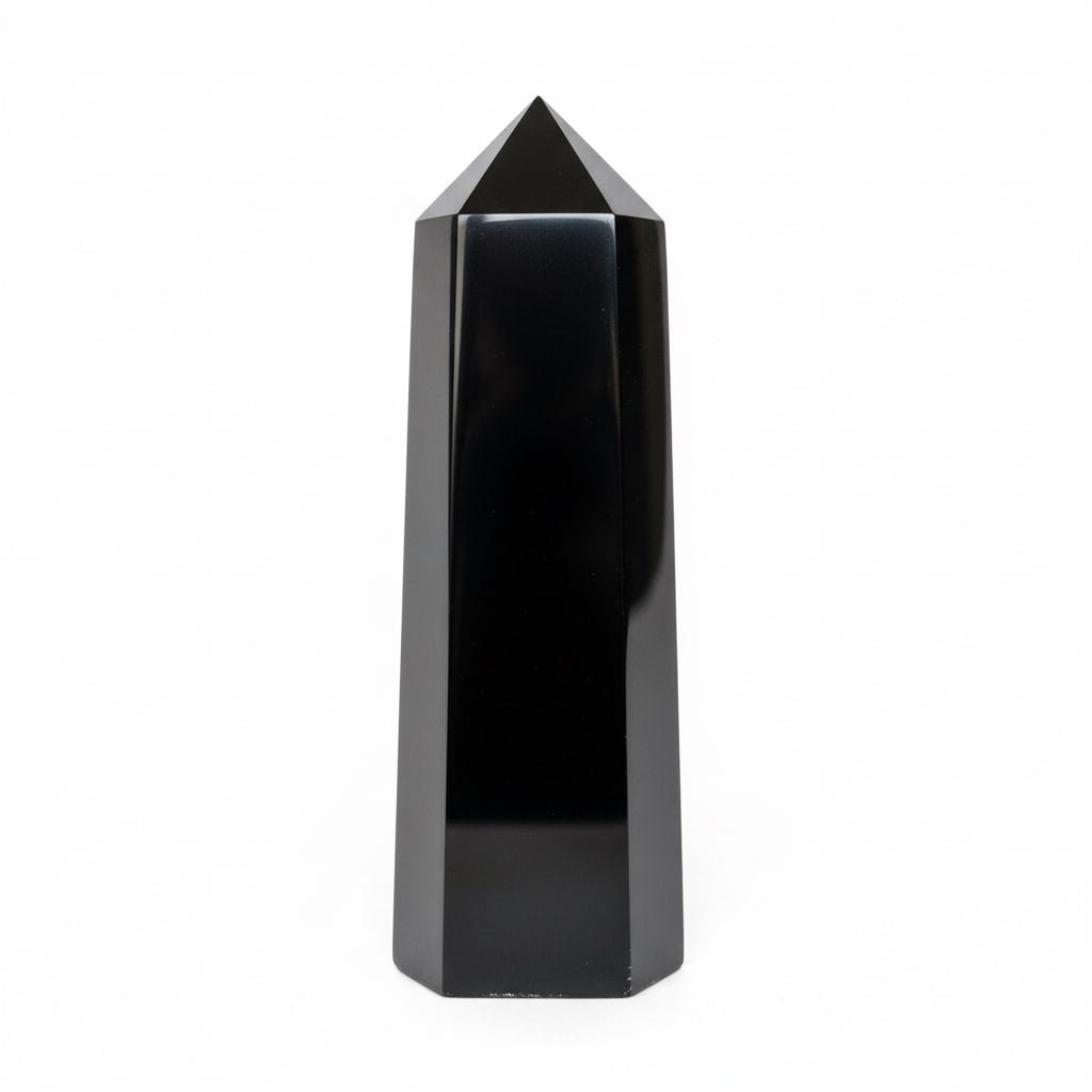 Großer Obsidian Obelisk – Schutzstein für mehr Klarheit CrystalScents