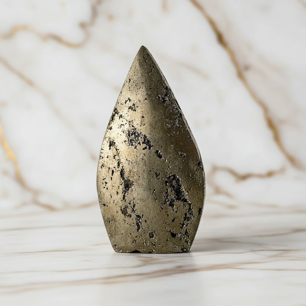 Pyrit Flamme - Metallischer Glanz CrystalScents