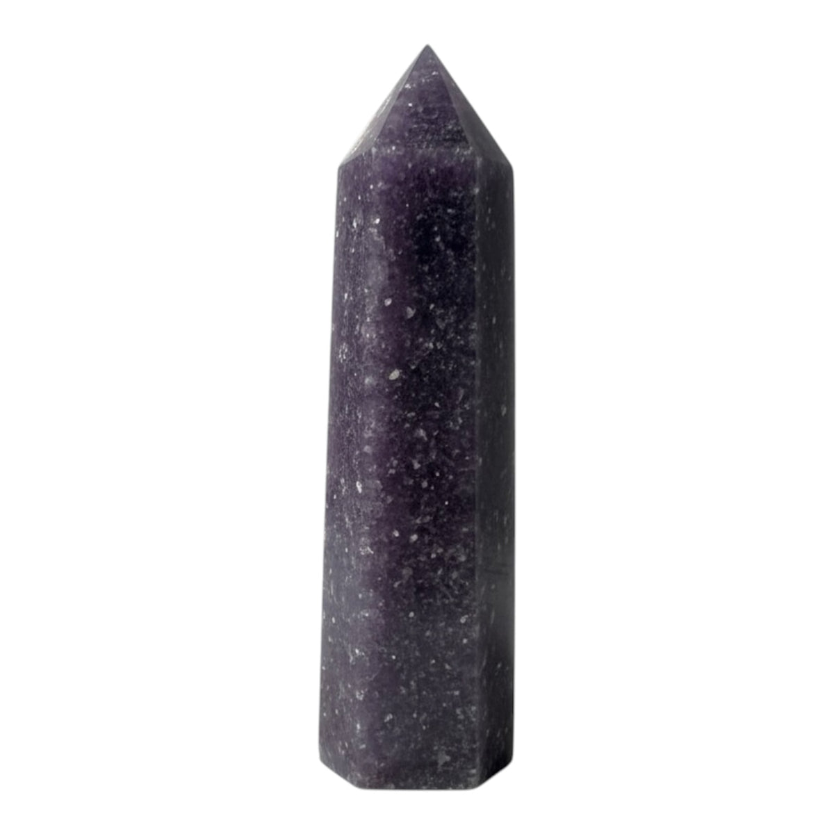 Lepidolith Obelisk – Magie & Funkeln CrystalScents