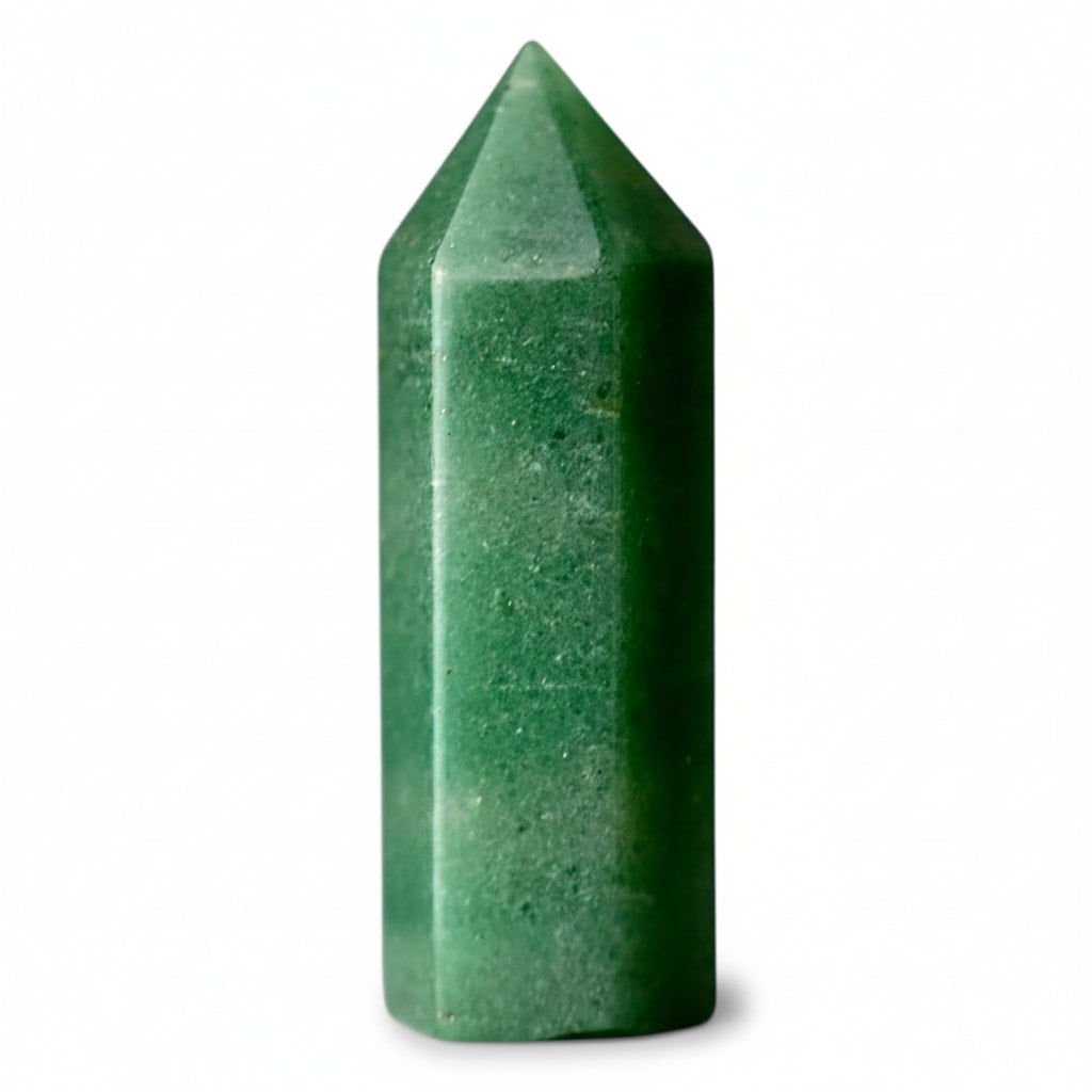 Mini Aventurin Obelisk - Grüne Balance CrystalScents