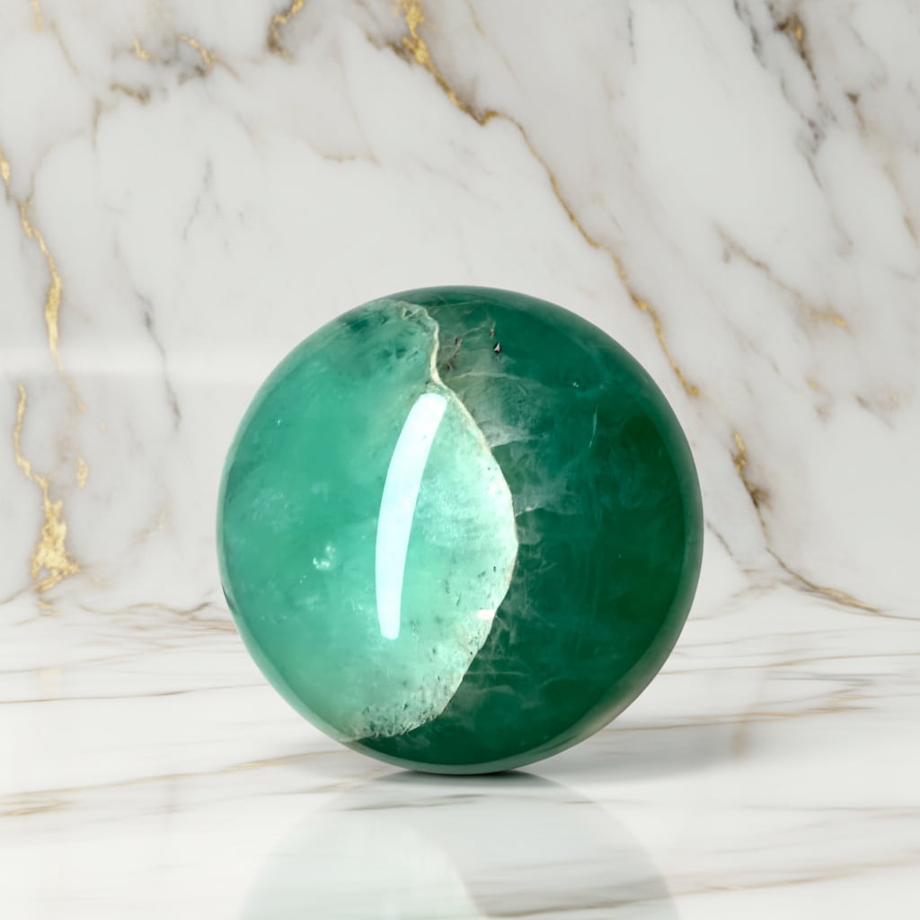 Fluorit Kugel – Leuchten & Strahlen CrystalScents