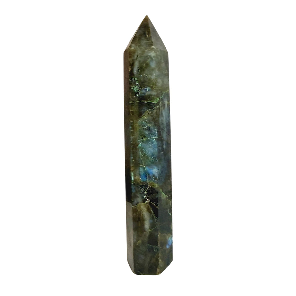 Labradorit Obelisk – Kreativität & Selbstvertrauen CrystalScents