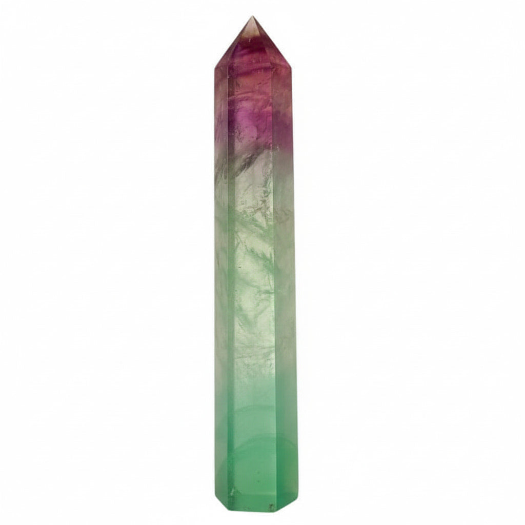 Fluorit Obelisk – Highlight in kräftigen Farbtönen CrystalScents