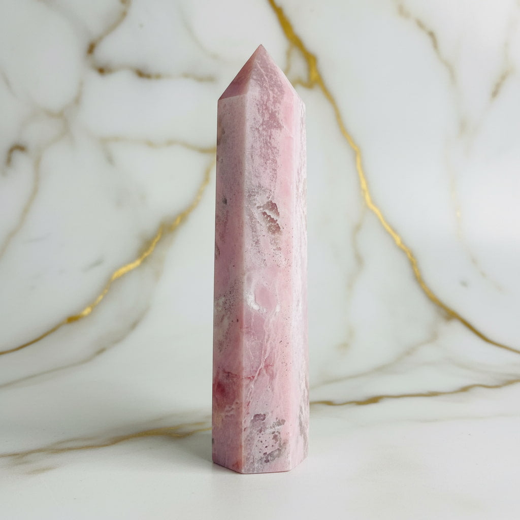 Opalit Obelisk – Energie & Ausgleich CrystalScents